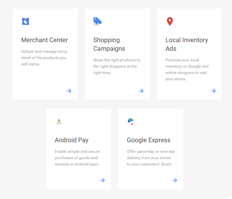 google for retail