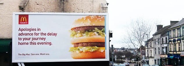 traditional marketing billboard